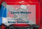 Lawn Mower Blade Removing