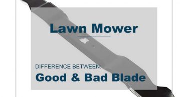 GOOD OR BAD Lawnmower blade